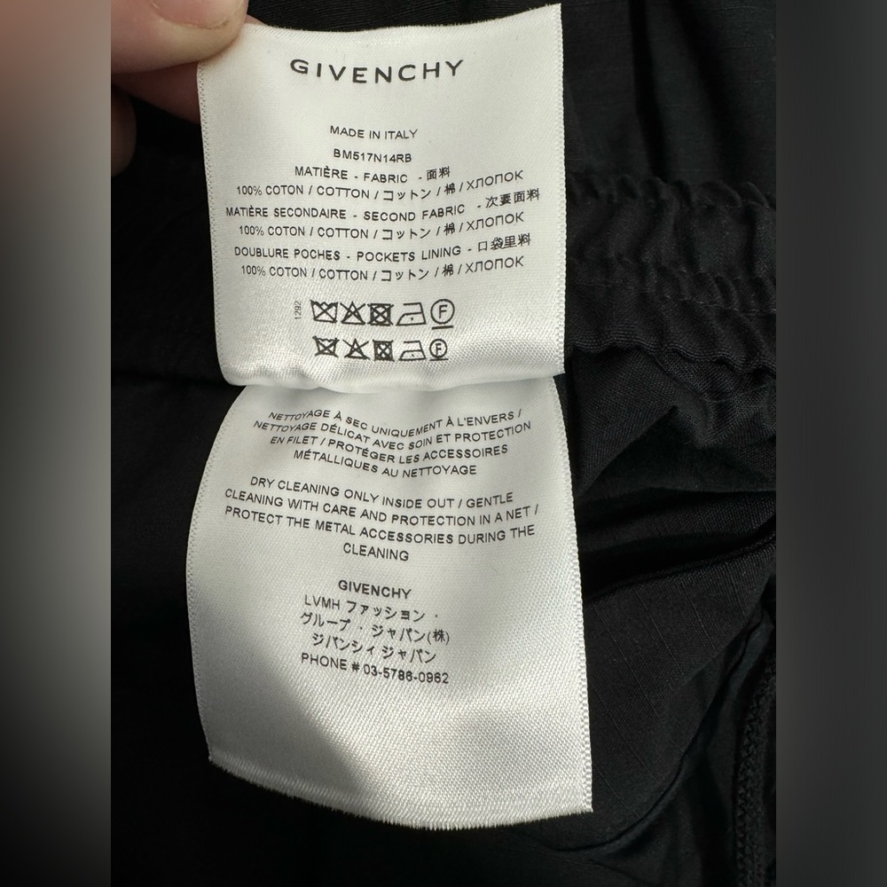 NWT Givenchy Mesh Panel Cargo Pants - Picture 14 of 14
